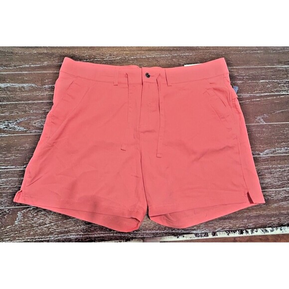 Magellan Outdoors Falcon Lake Fishing Shorts Coral Plus Size 1X (16/18) - Picture 1 of 10